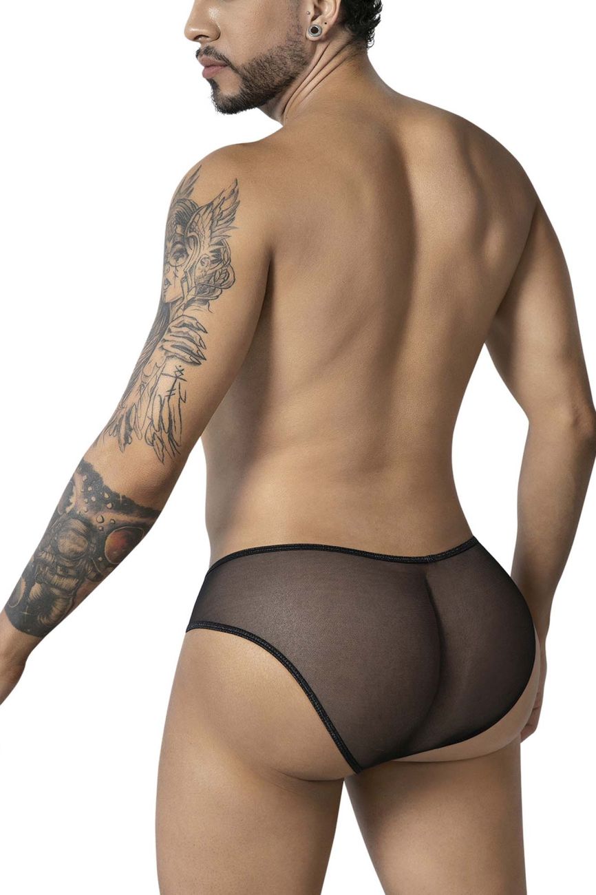 CandyMan 99879 Mens Vibrant Leopard Briefs Animal Print