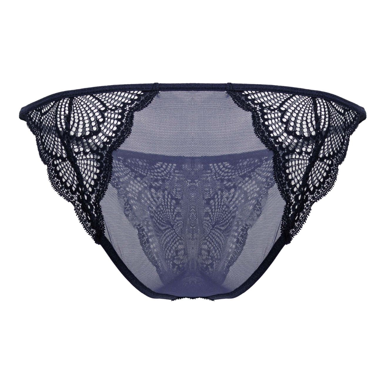 CandyMan 99914 Mens Sexy Lace Briefs Navy