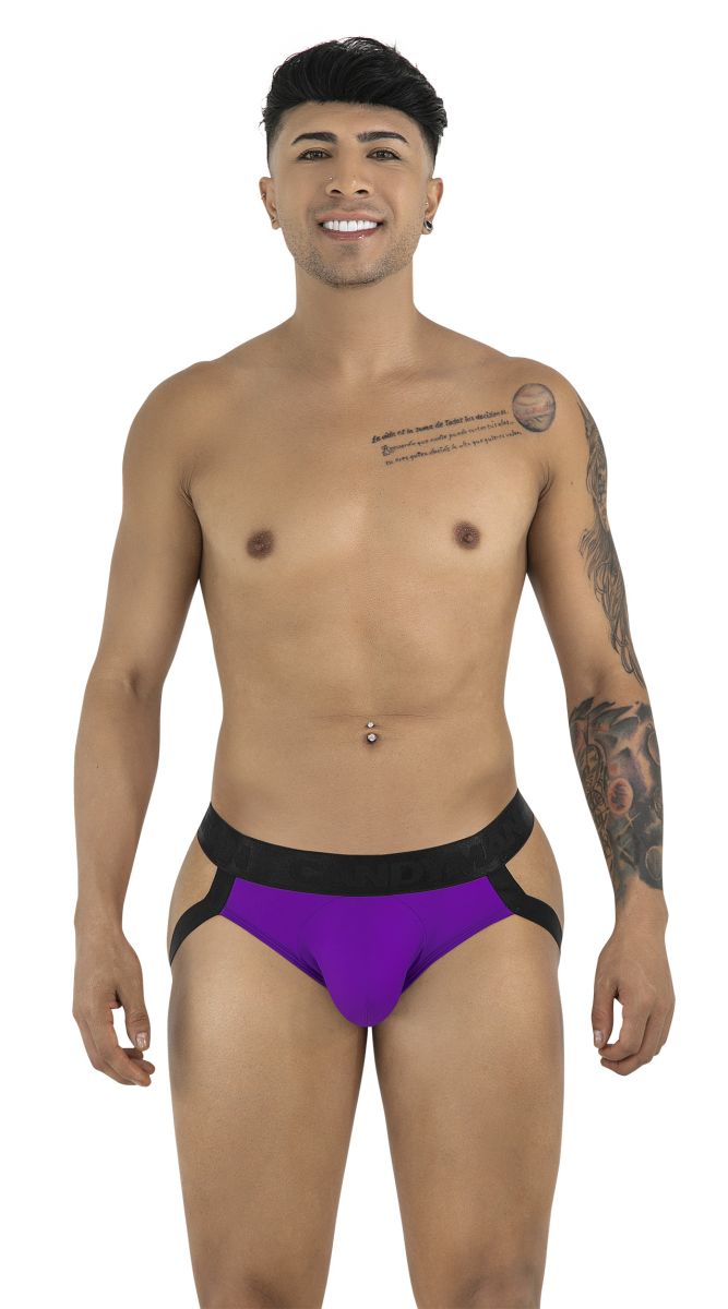 CandyMan 99925 Mens Sleek & Sexy Jockstrap Orchid