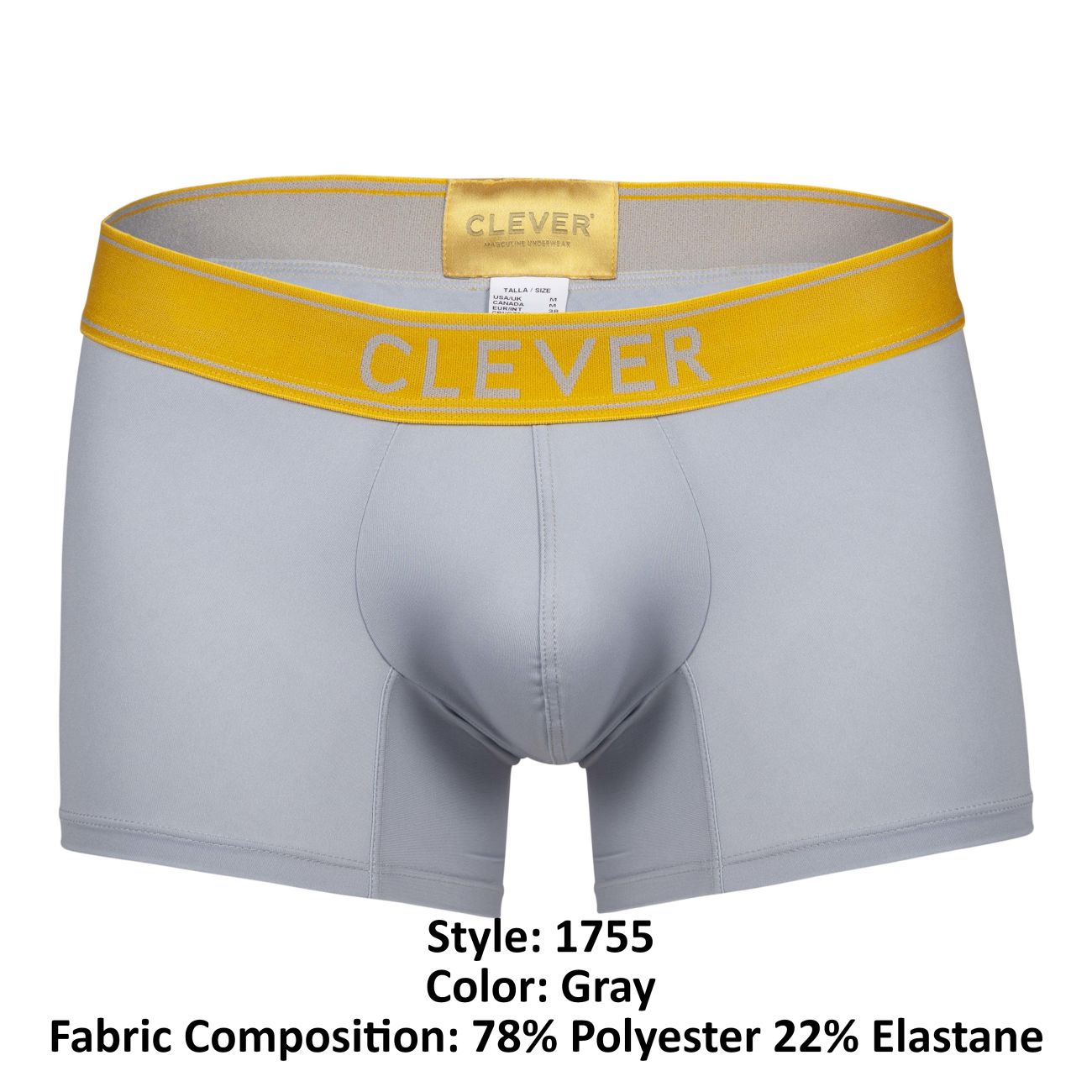 Clever 1755 Diseno Male Boxer Brief Trunks