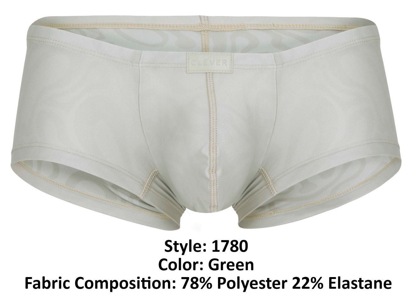 Clever 1780 Maya Male Microfiber Trunks Beige