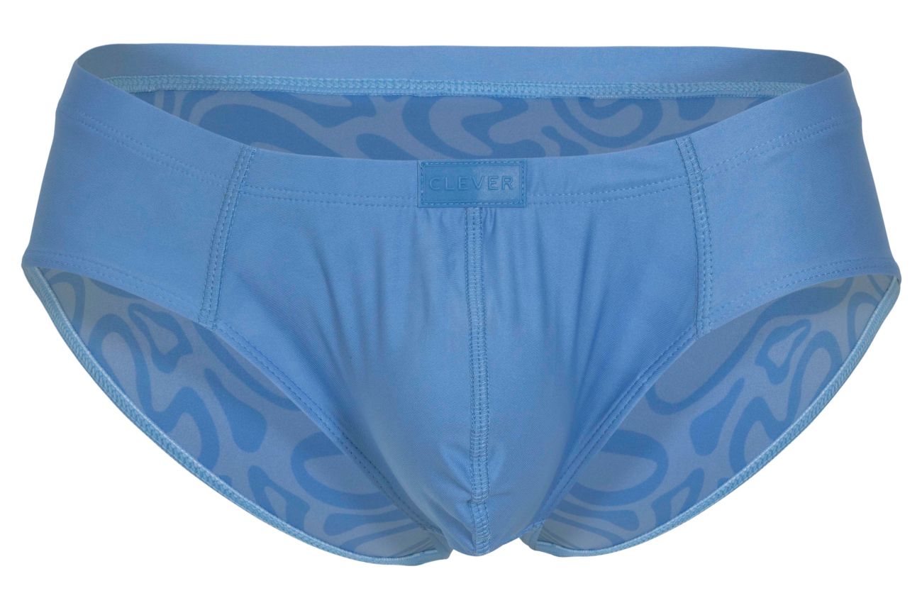 Clever 1781 Maya Mens Minimalist Look Briefs Blue