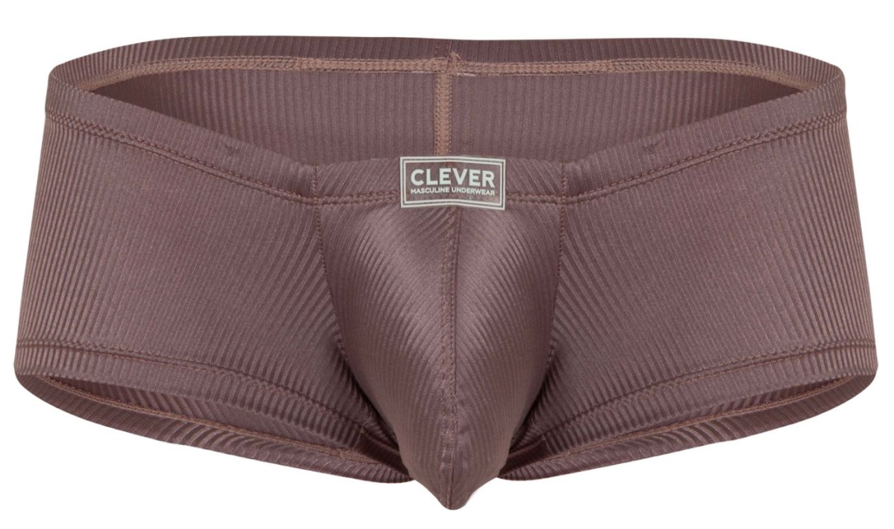 Clever 1844 Aura Mens Sleek & Soft Trunks Brown