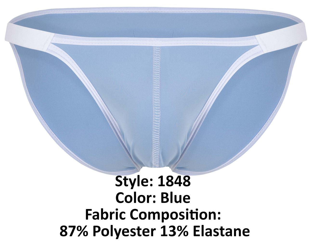 Clever 1848 Relax Mens Seductive & Sleek Bikini Blue