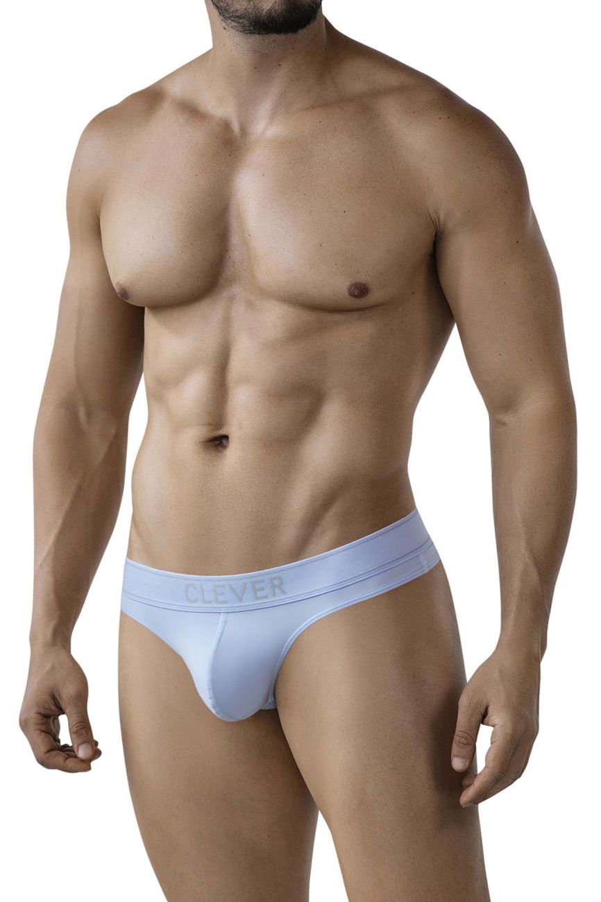 Clever 2008 Raw Mens Sleek Form Fitting Thong Light Blue