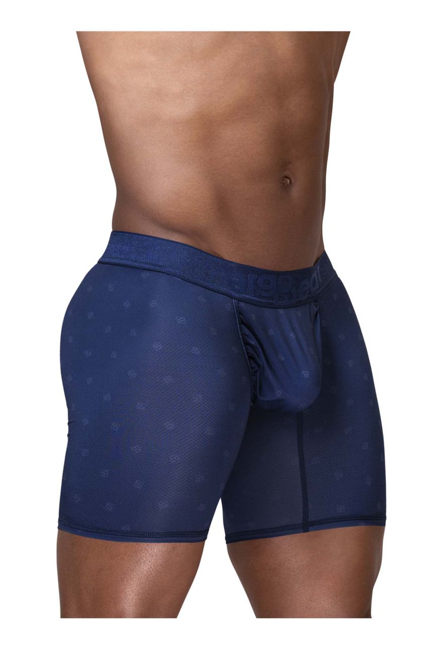 ErgoWear EW1753 FEEL SE Mens Sleek Boxer Briefs Navy Blue