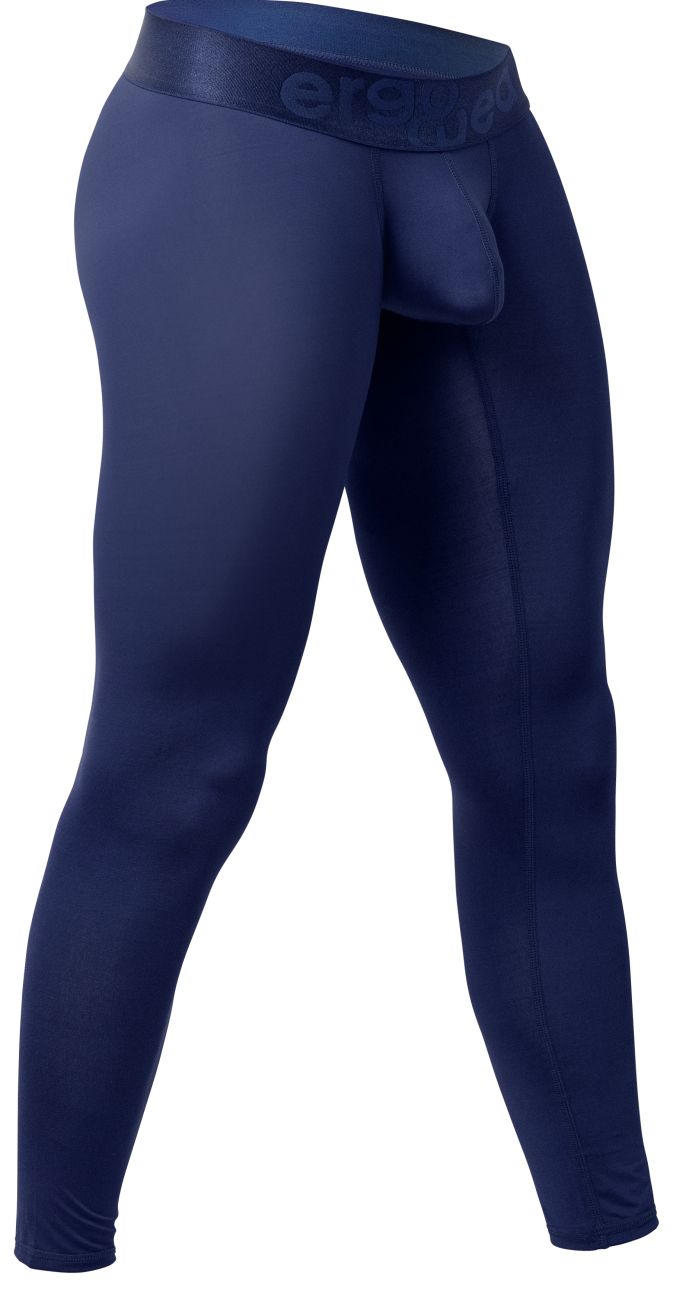 ErgoWear EW1782 MAX BOLD Male Athletic Leggings Dark Blue