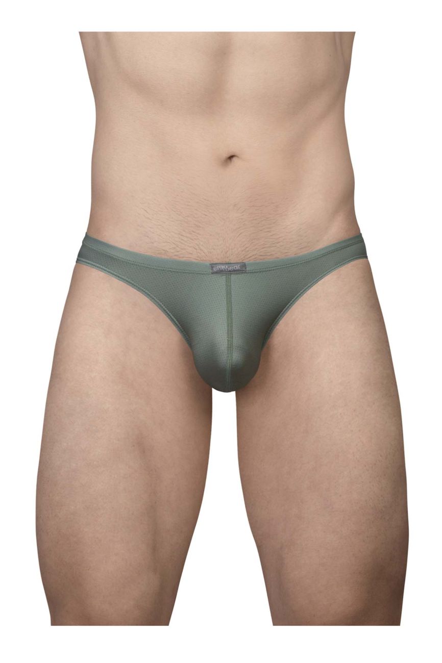 ErgoWear EW1801 X4D SE Mens Feels Like Air Thong Olive Green