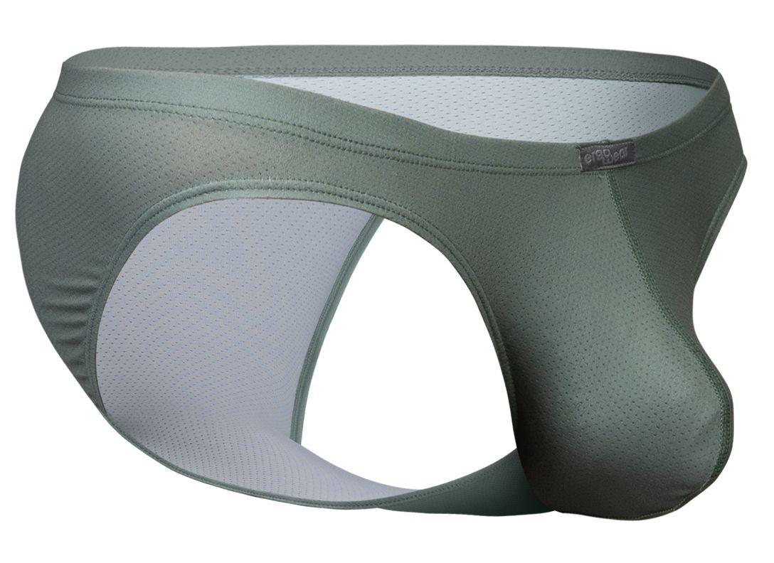 ErgoWear EW1802 X4D SE Mens Ultra Light Bikini Brief Olive Green