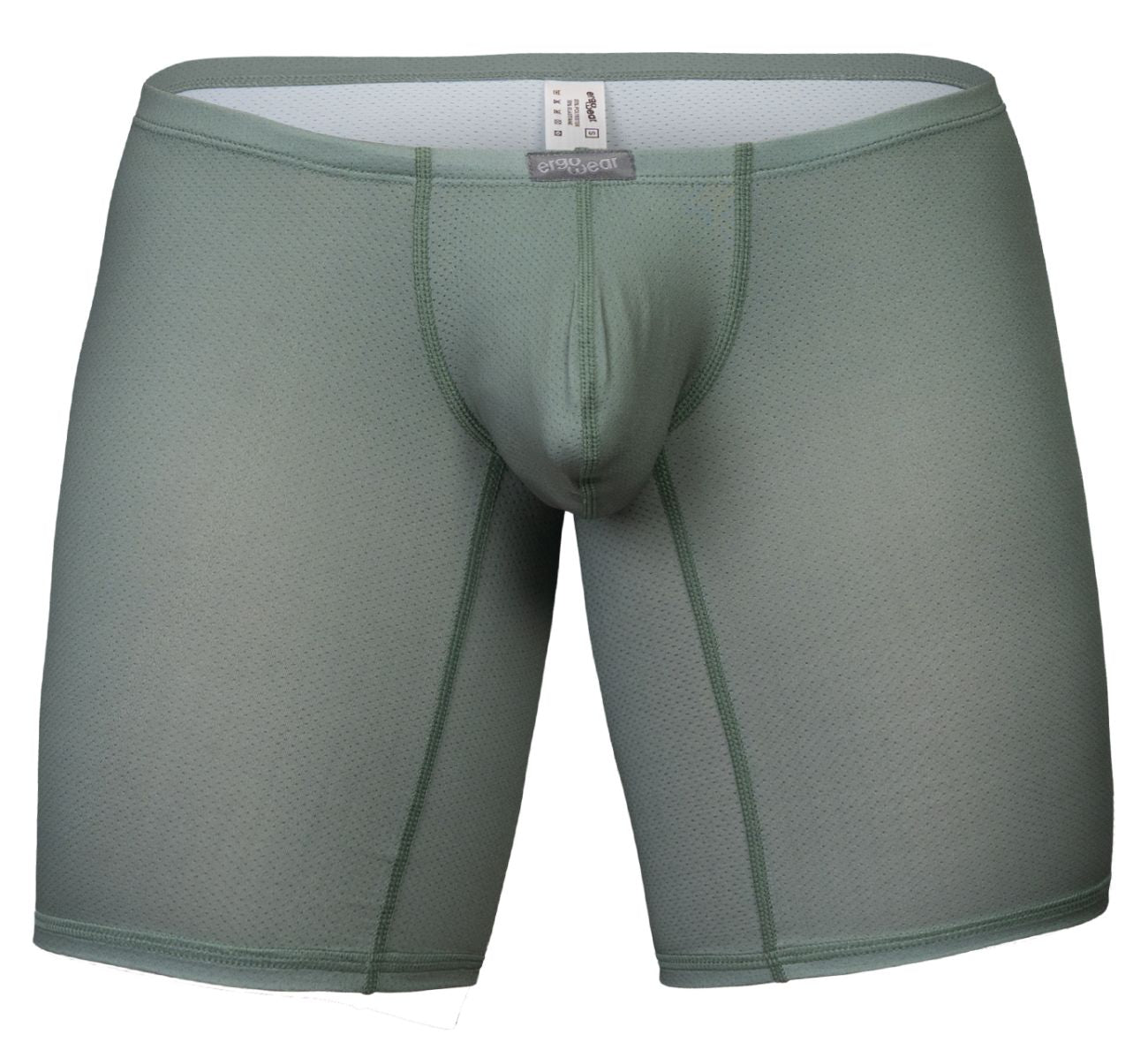 ErgoWear EW1804 X4D SE Mens Extra Coverage Boxer Briefs Olive Green