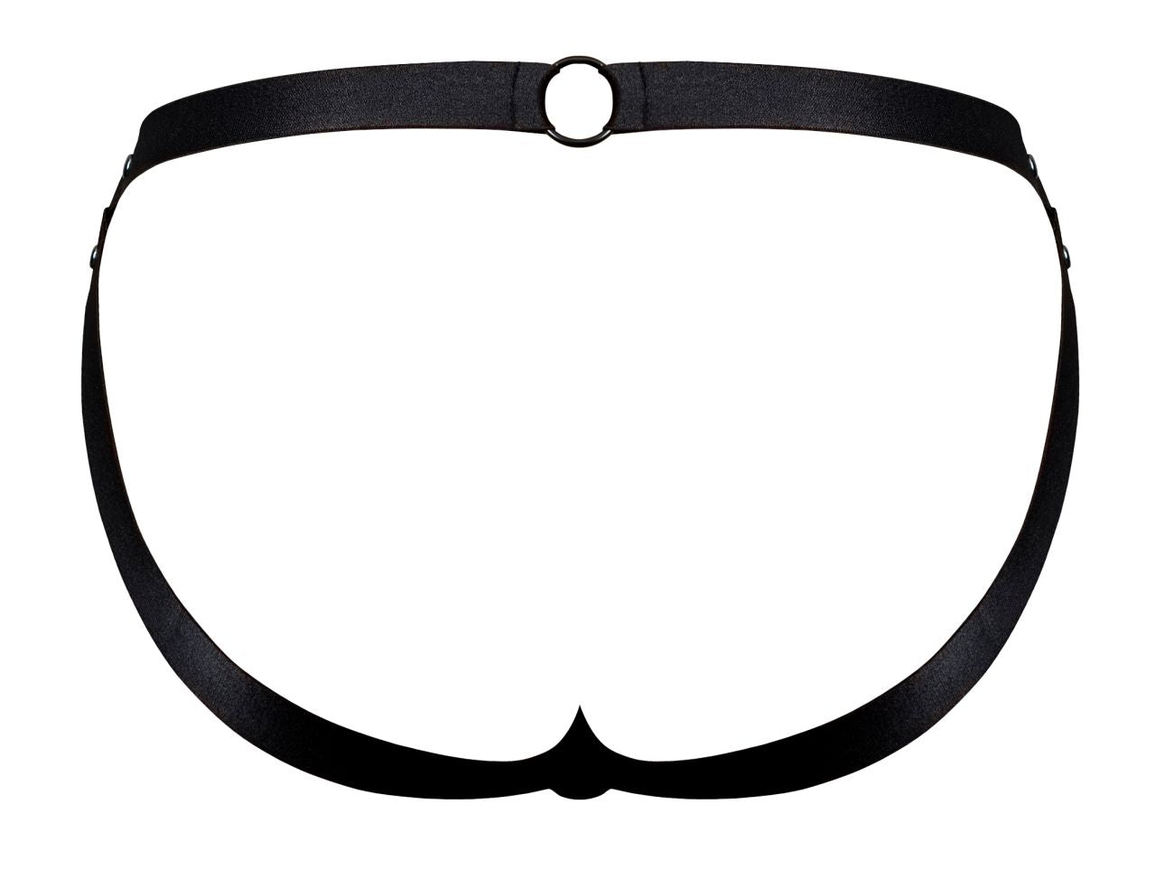 Male Power PAK-158 Mens Fetish Spartacus Jockstrap Black