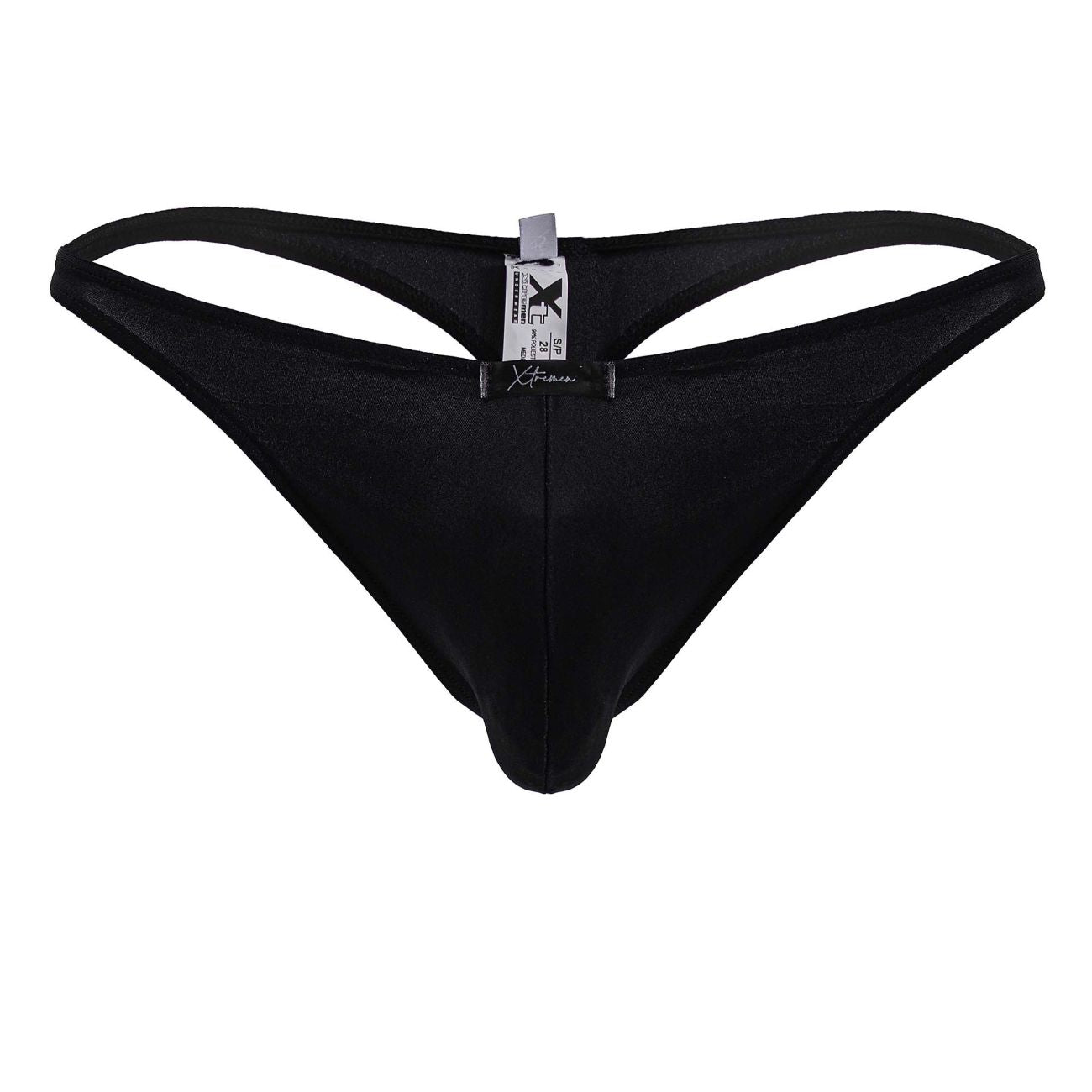 Xtremen 91232 Mens Microfiber Contoured Thongs Black