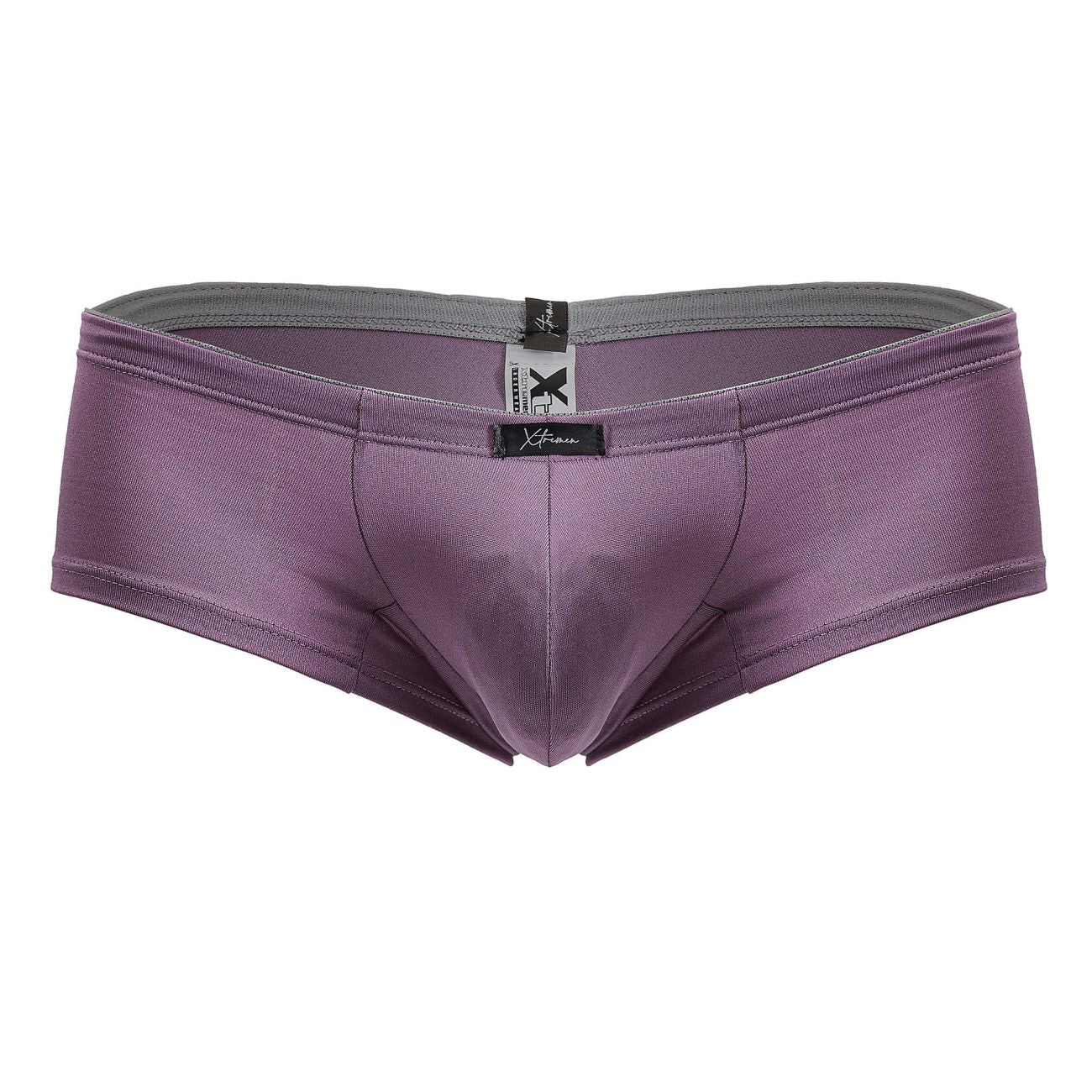 Xtremen 91240 Mens Soft & Sexy Microfiber Trunks Blackberry