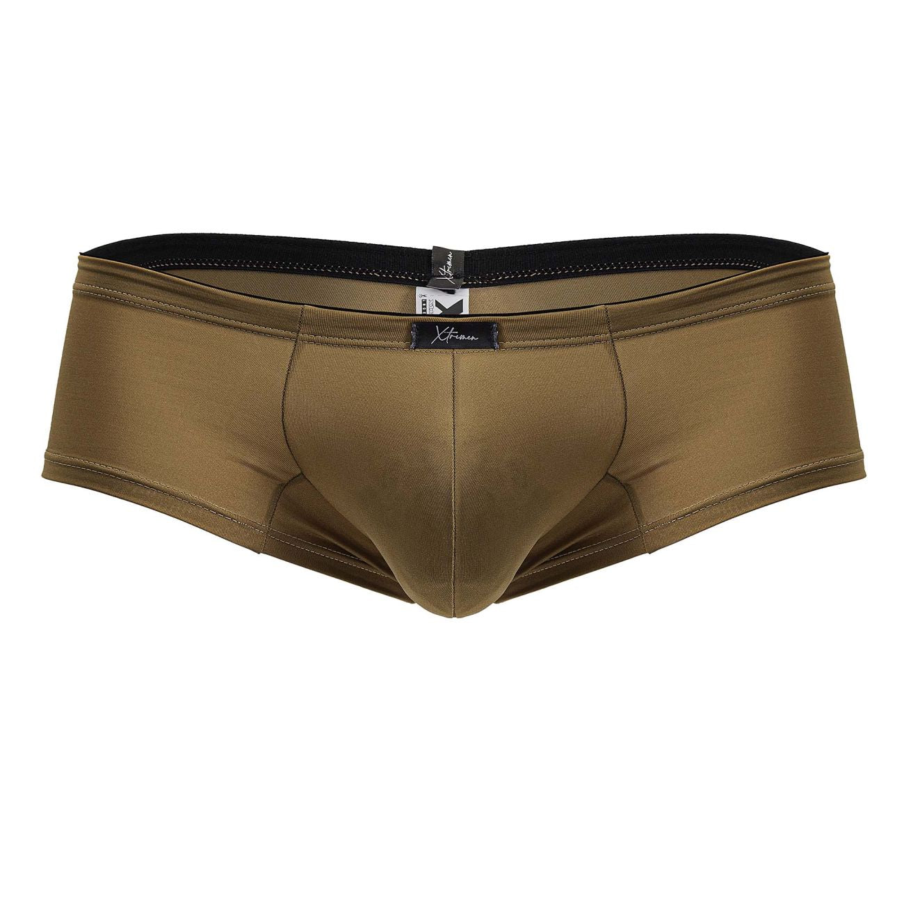 Xtremen 91240 Mens Soft & Sexy Microfiber Trunks Brown