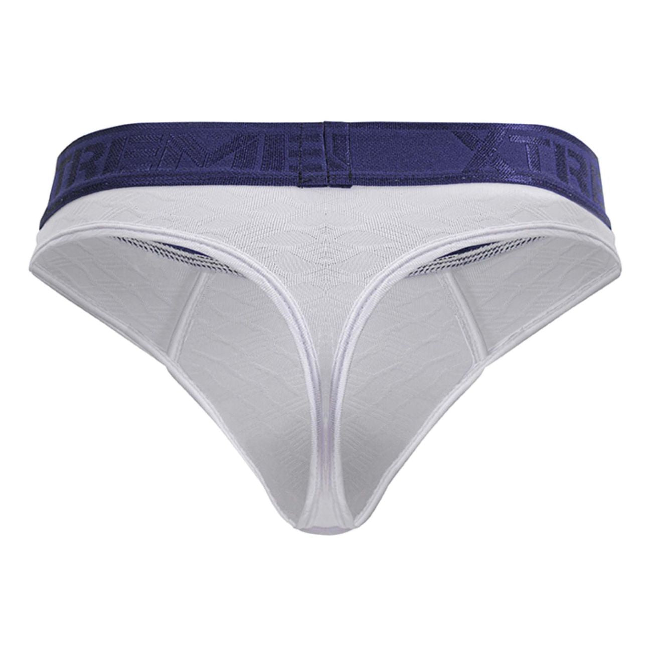Xtremen 91241 Male Soft & Comfortable Microfiber Thongs White