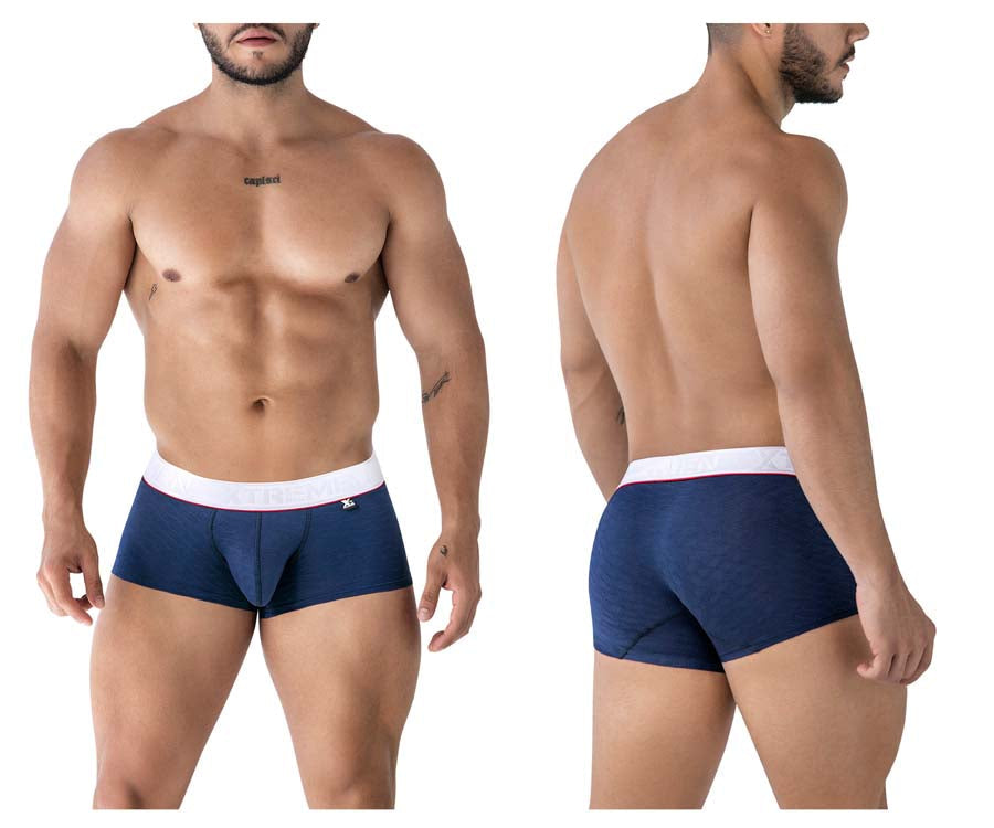 Xtremen 91243 Male Soft and Comfortable Microfiber Trunks Dark Blue