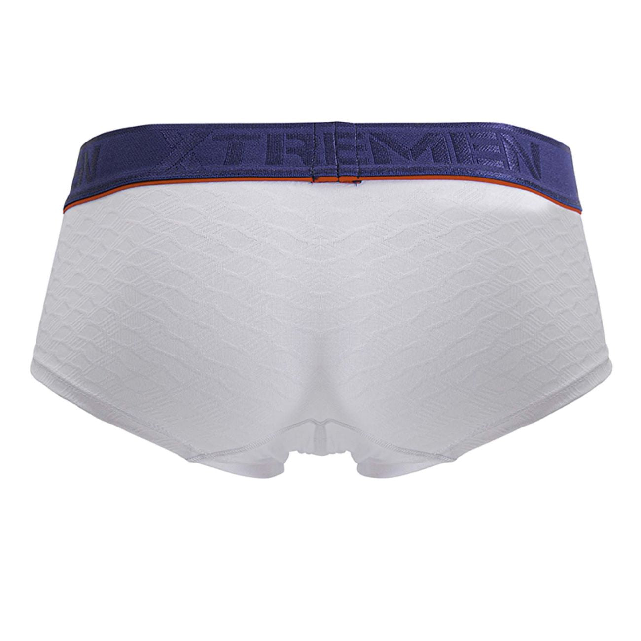 Xtremen 91243 Male Soft and Comfortable Microfiber Trunks White