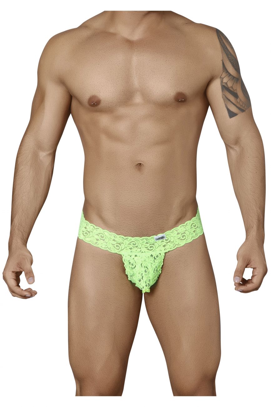 CandyMan 99315 Peek a Boo Thong Green