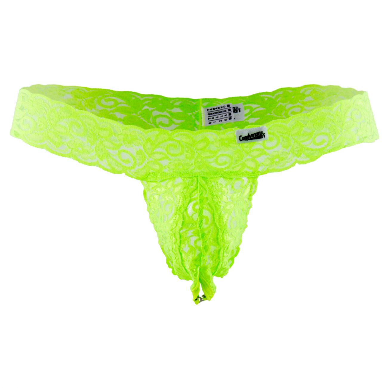 CandyMan 99315 Peek a Boo Thong Green
