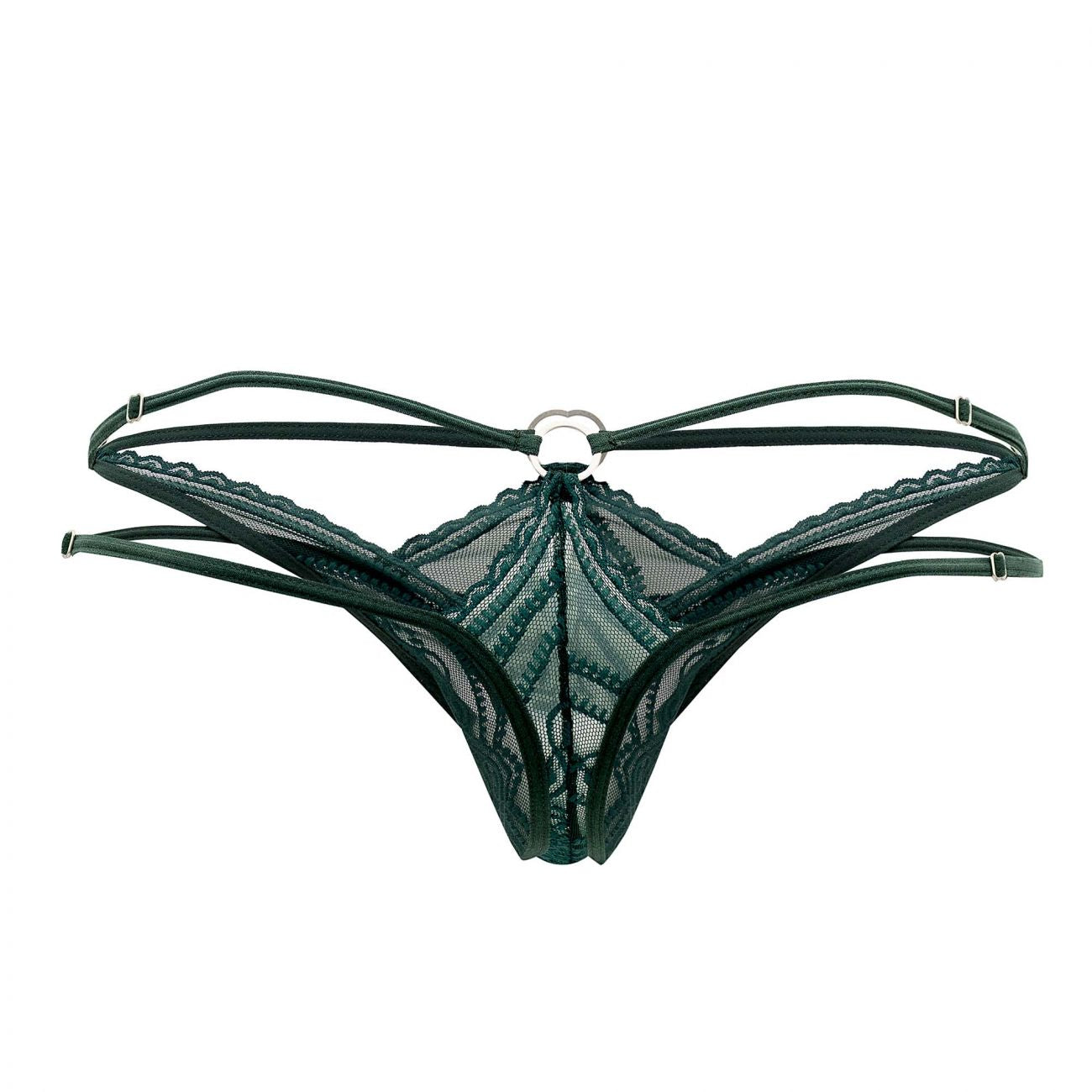CandyMan 99547 Double Thongs Hunter Green