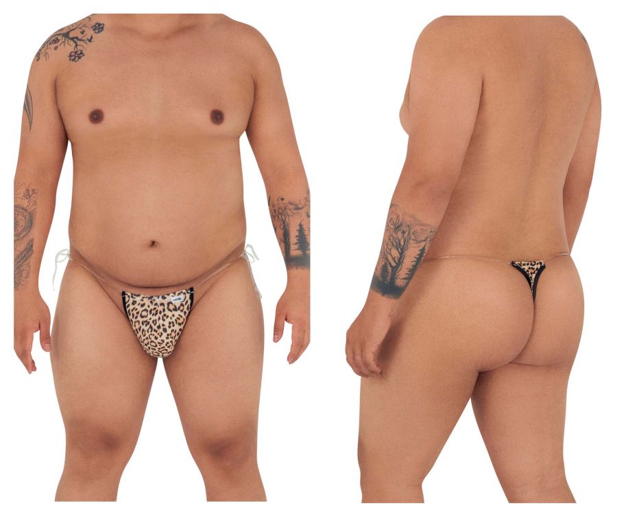 CandyMan 99571X Invisible Micro G-String Animal Print Plus Sizes