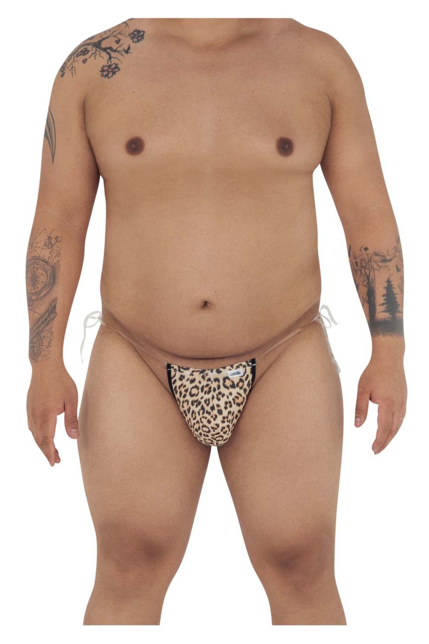 CandyMan 99571X Invisible Micro G-String Animal Print Plus Sizes