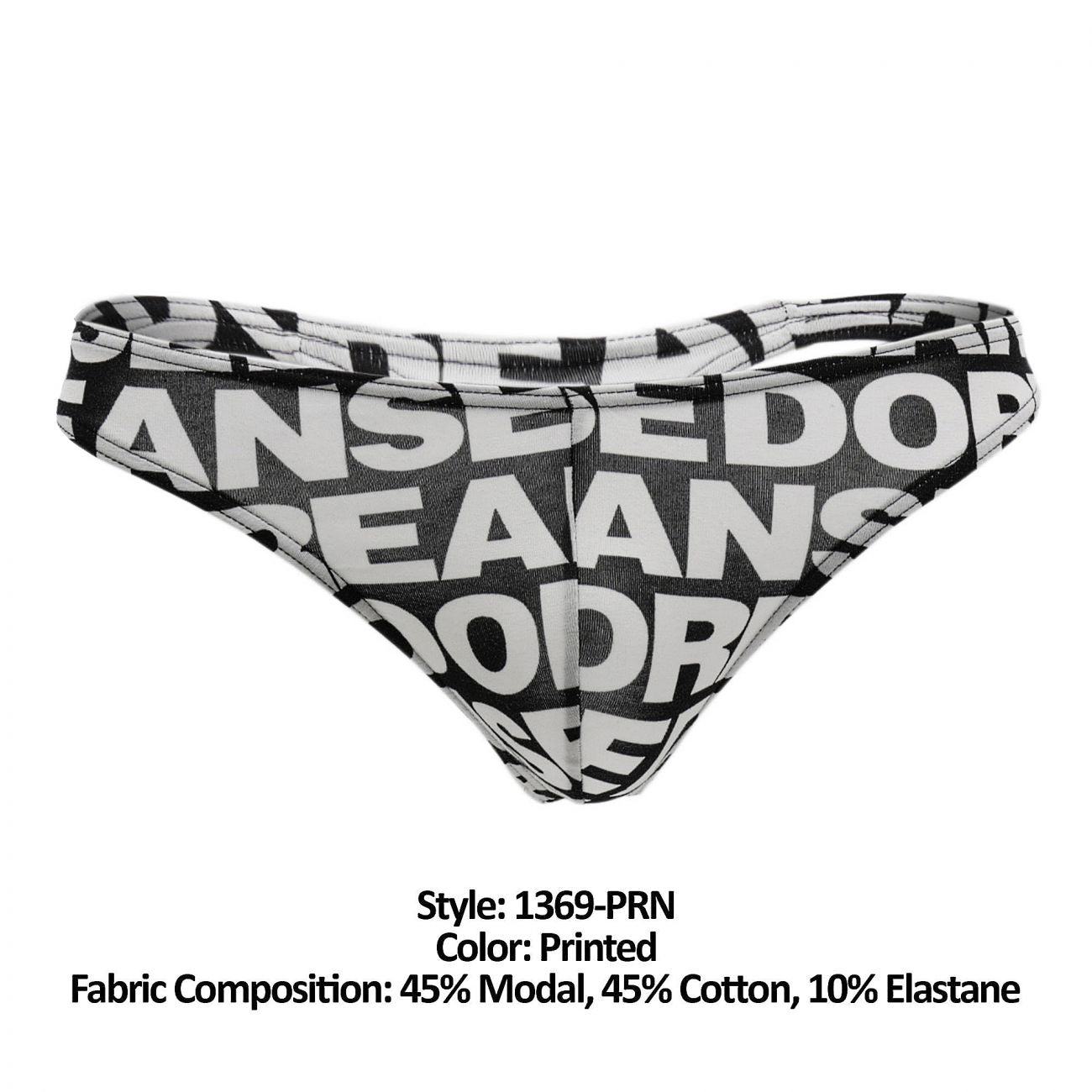 Doreanse 1369-PRN Big Logo Thong