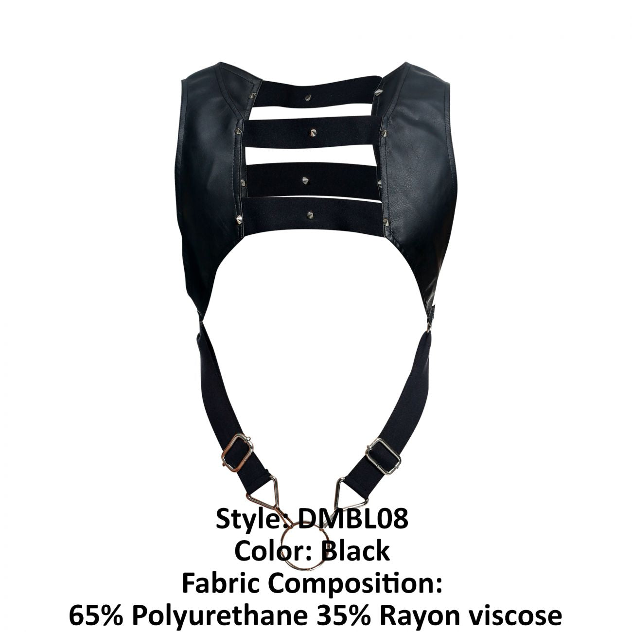 MaleBasics DMBL08 DNGEON Croptop Cockring Harness