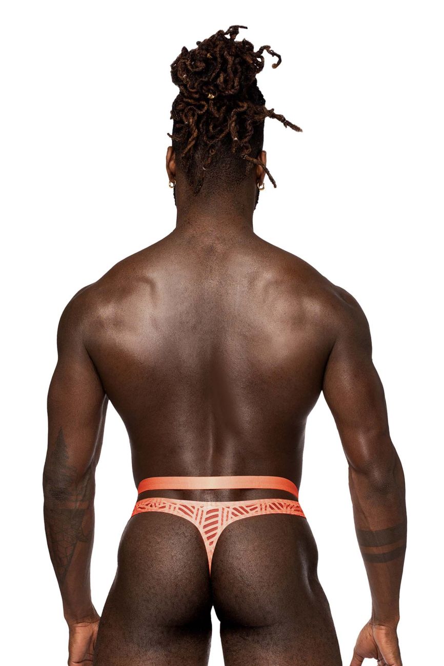 Male Power 415-284 Rude Awakening Strap Thong Neon Orange