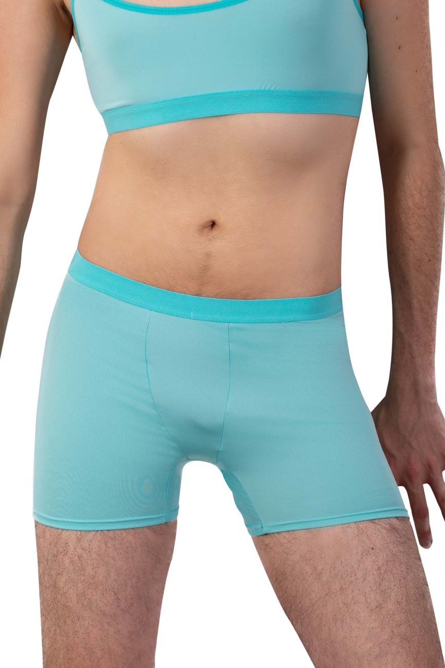 PLURAL PL008 Non-binary Underwear Trunks Mint Green