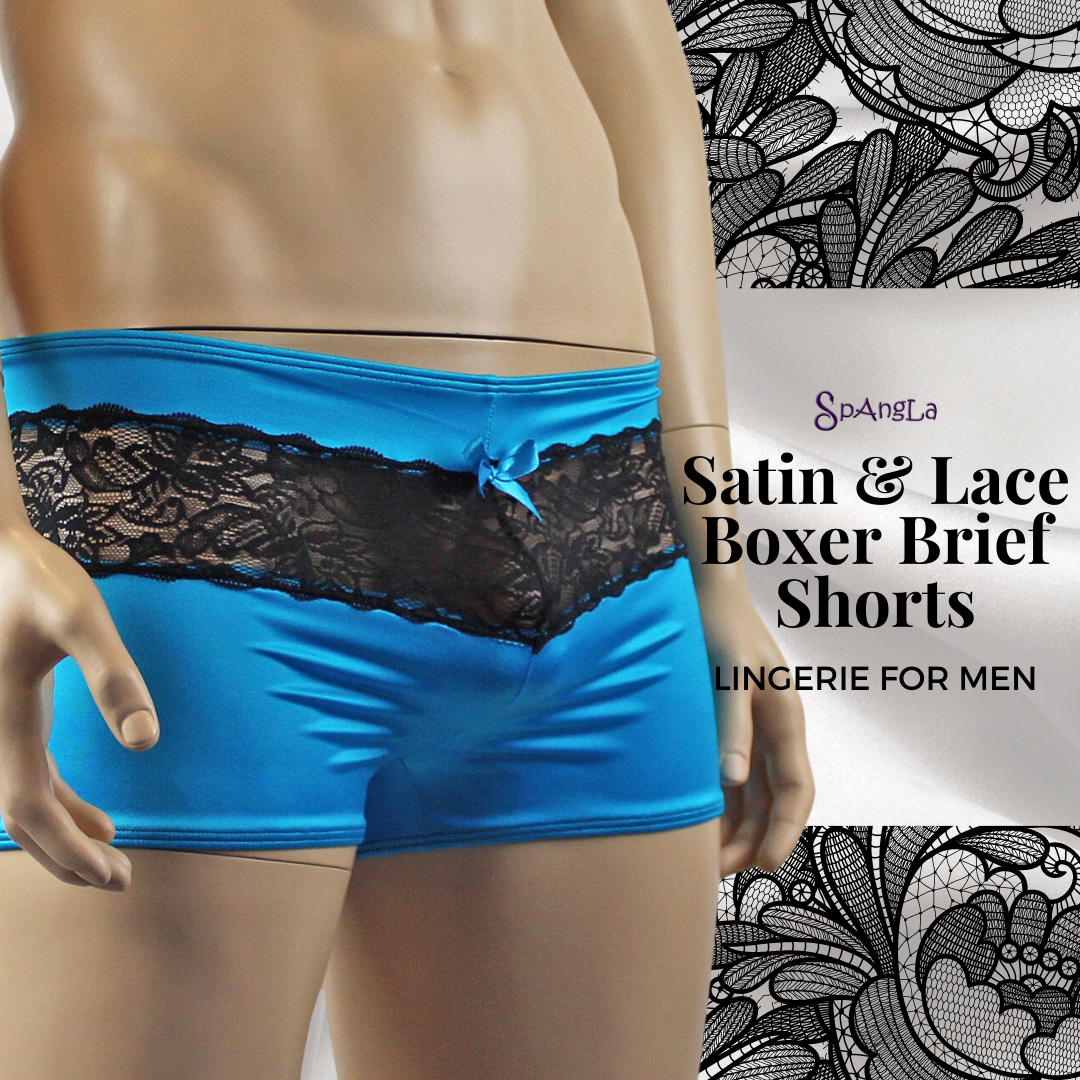 Sissy That Pair of Boxer Briefs with this Spangla Mens Lingerie Piece!