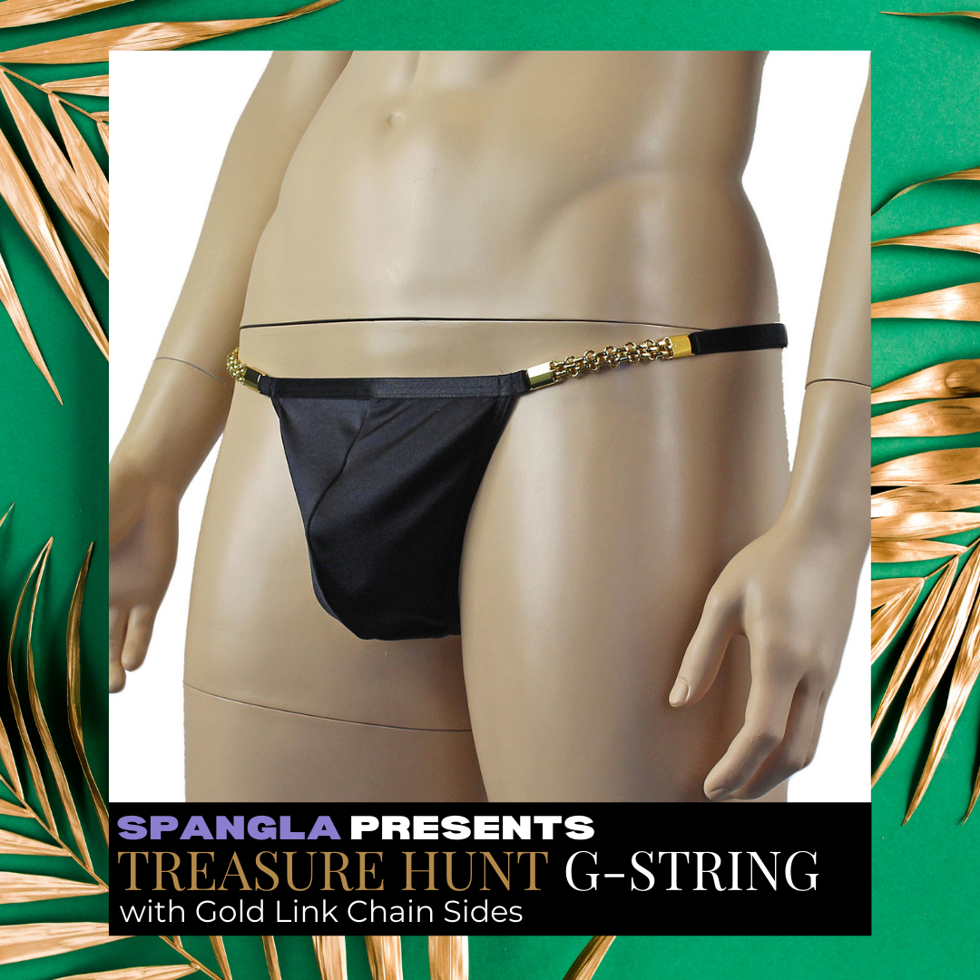 This Spangla G-string Underwear for Men is One True Treasure!