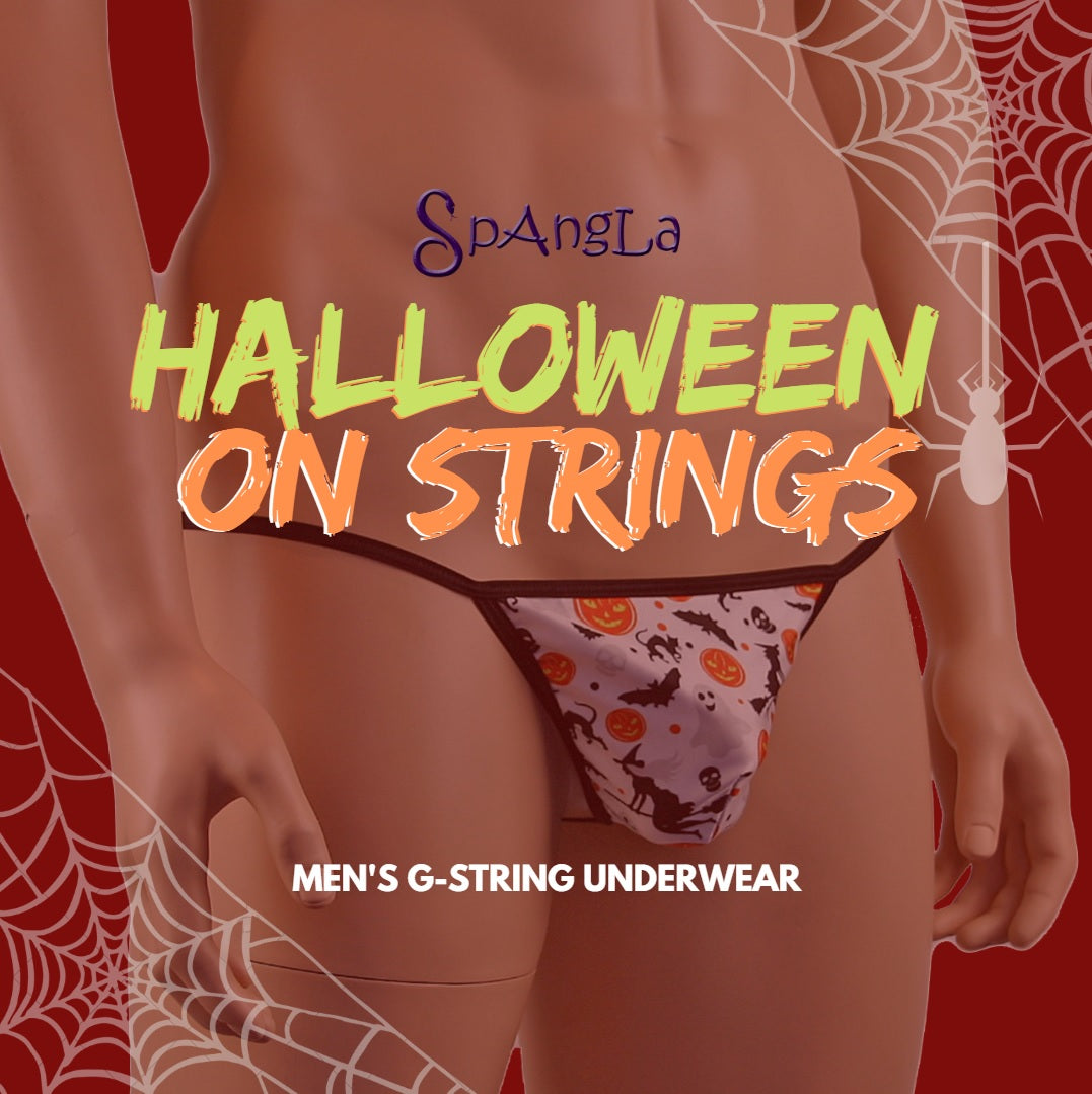 Spook-tacular Strings! Halloween G-string Underwear from Spangla