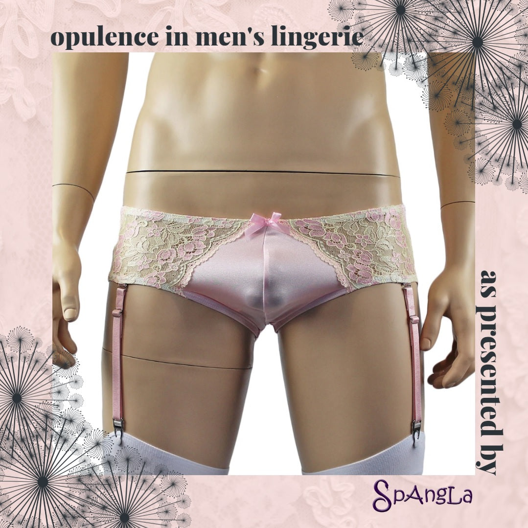 Lace Detail Overload for Men’s Lingerie Designed by Spangla