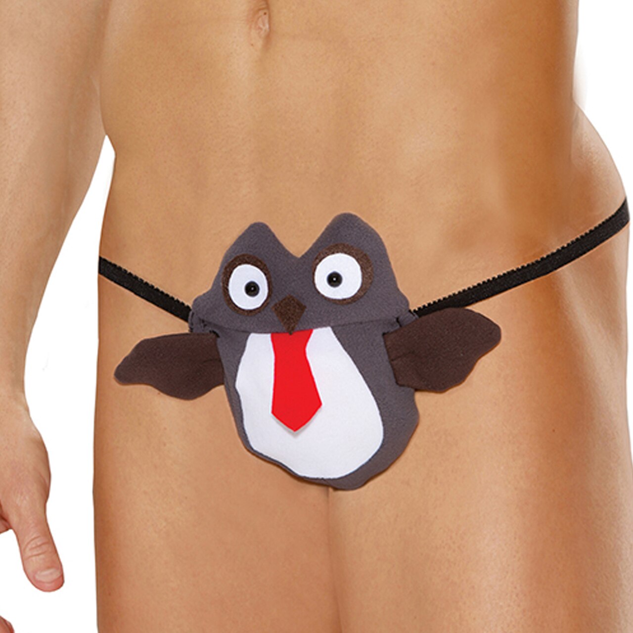 JCSTK - Mens Owl Pouch G string Novelty Underwear