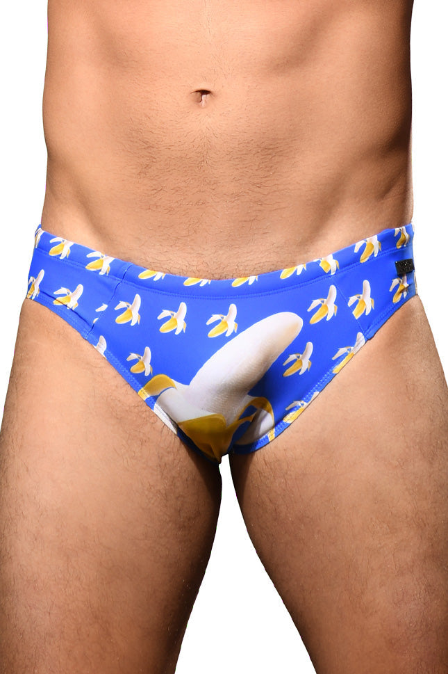 JCSTK - Andrew Christian AC-7987 Big Banana Bikini Swimwear Underwear for Men Printed