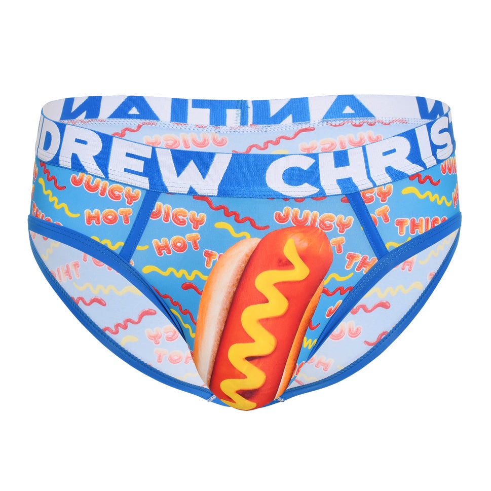 JCSTK - Andrew Christian AC-92752 Hot Dog Brief Underwear w/ ALMOST NAKED® Printed