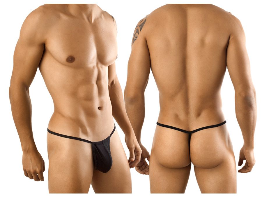 JCSTK - CandyMan 9586 G-string Thong Black