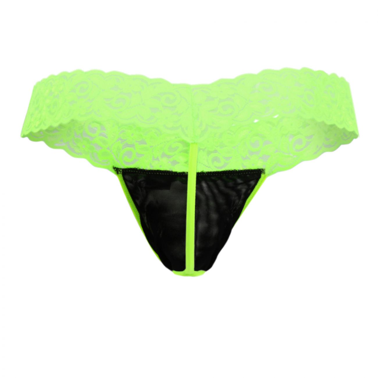 JCSTK - CandyMan 99370X Alluring Thongs Hot Green Plus Sizes