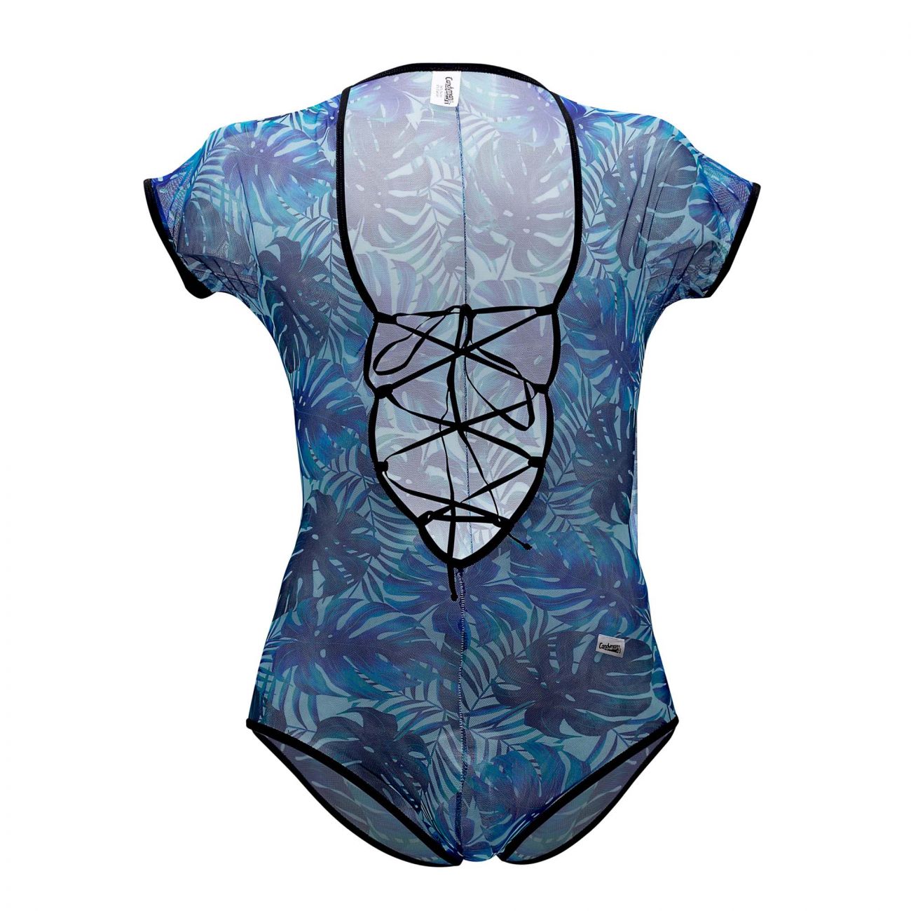 JCSTK - CandyMan 99438 Floral Bodysuit Blue