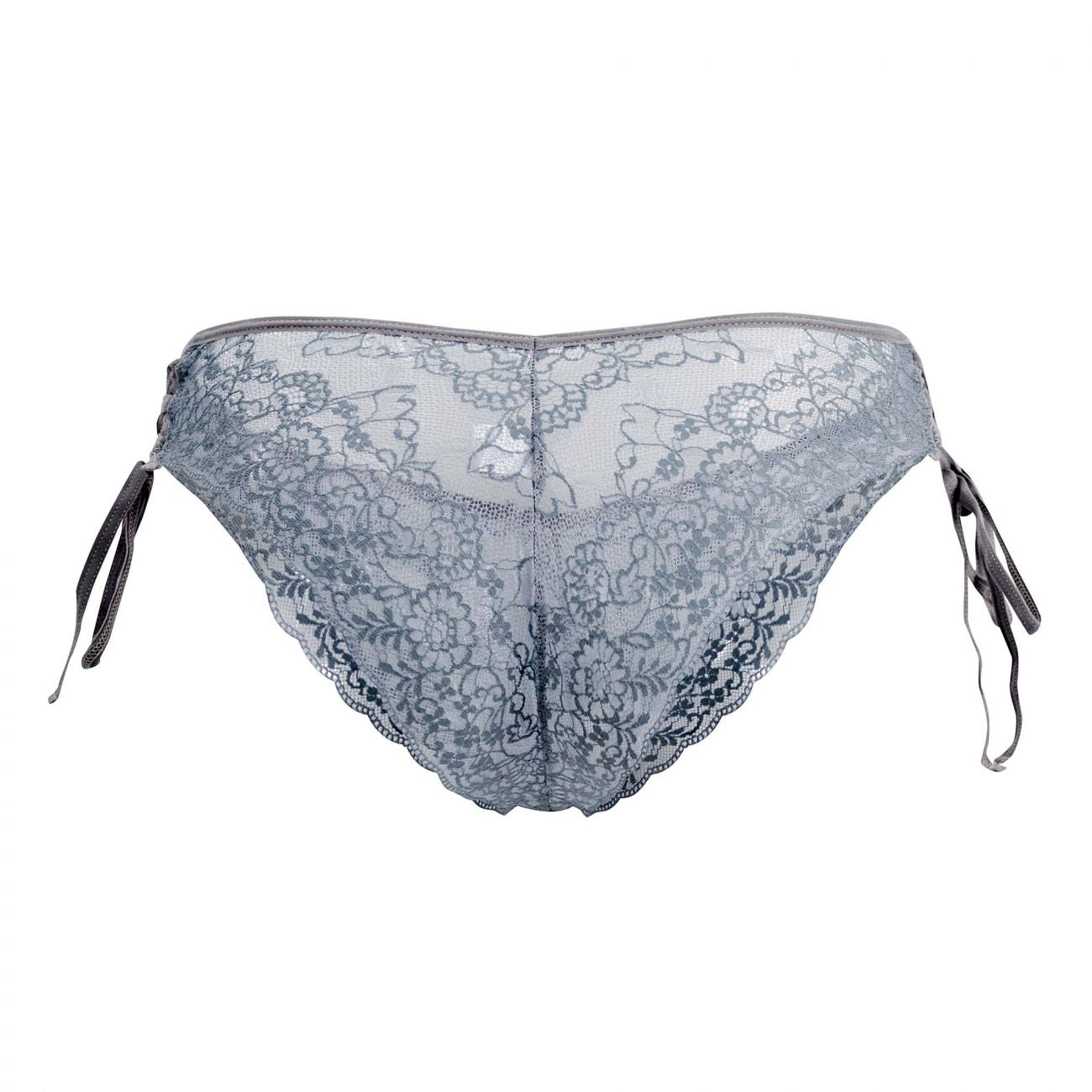 JCSTK - CandyMan 99488 Side Tie Lace Bikini Gray