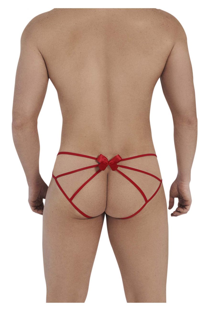 JCSTK - CandyMan 99535 Bow Jockstrap Red