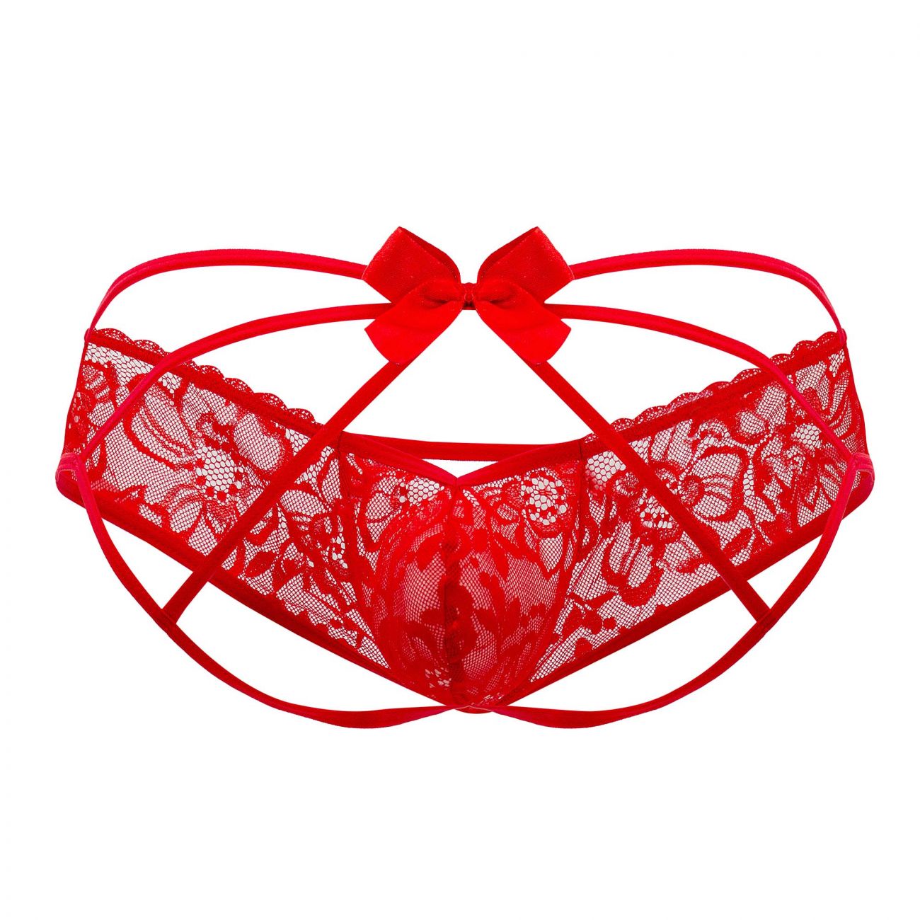 JCSTK - CandyMan 99535 Bow Jockstrap Red