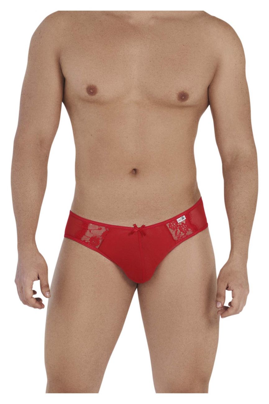 JCSTK - CandyMan 99538 Sexy Lace Jockstrap Red