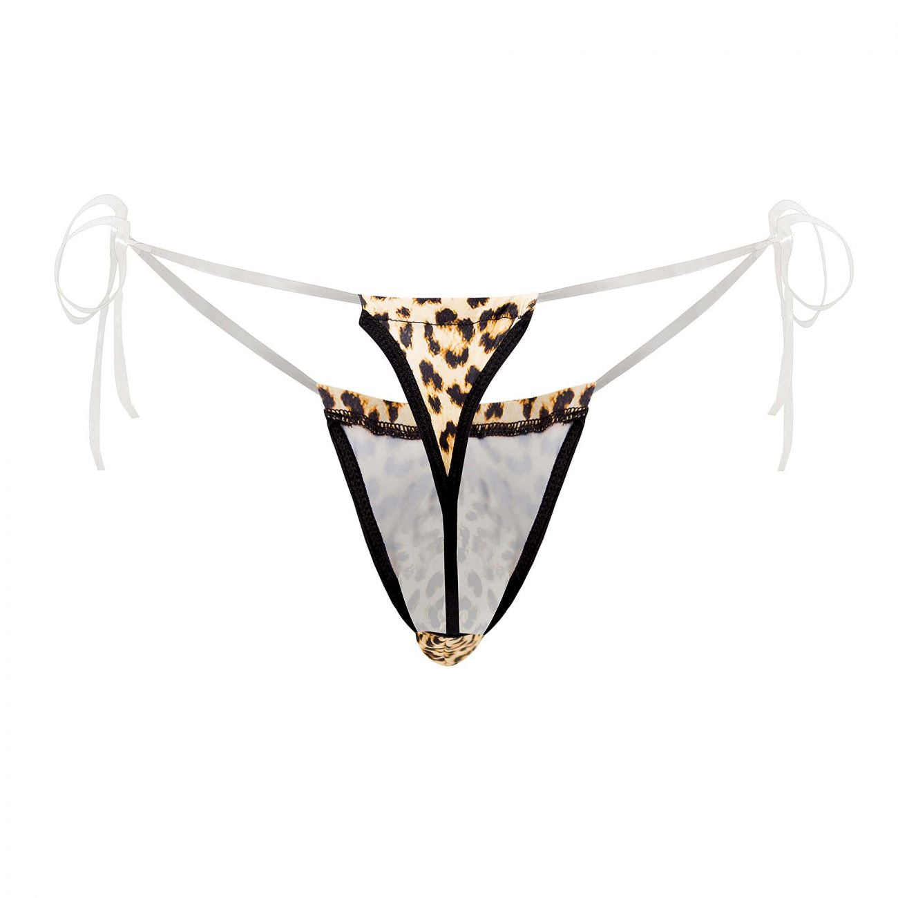 JCSTK - CandyMan 99571X Invisible Strap Micro G-String Animal Print Plus Sizes