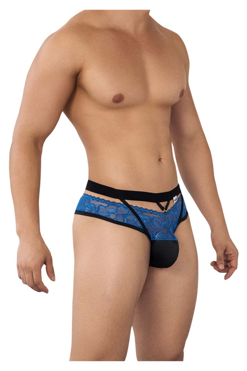 JCSTK - CandyMan 99627 Lace Jockstrap Blue