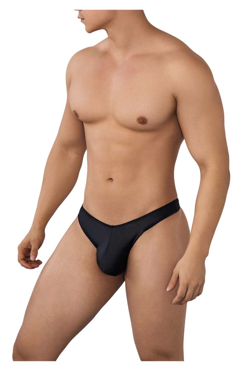 JCSTK - CandyMan 99629 Trunk and Thong Set Black