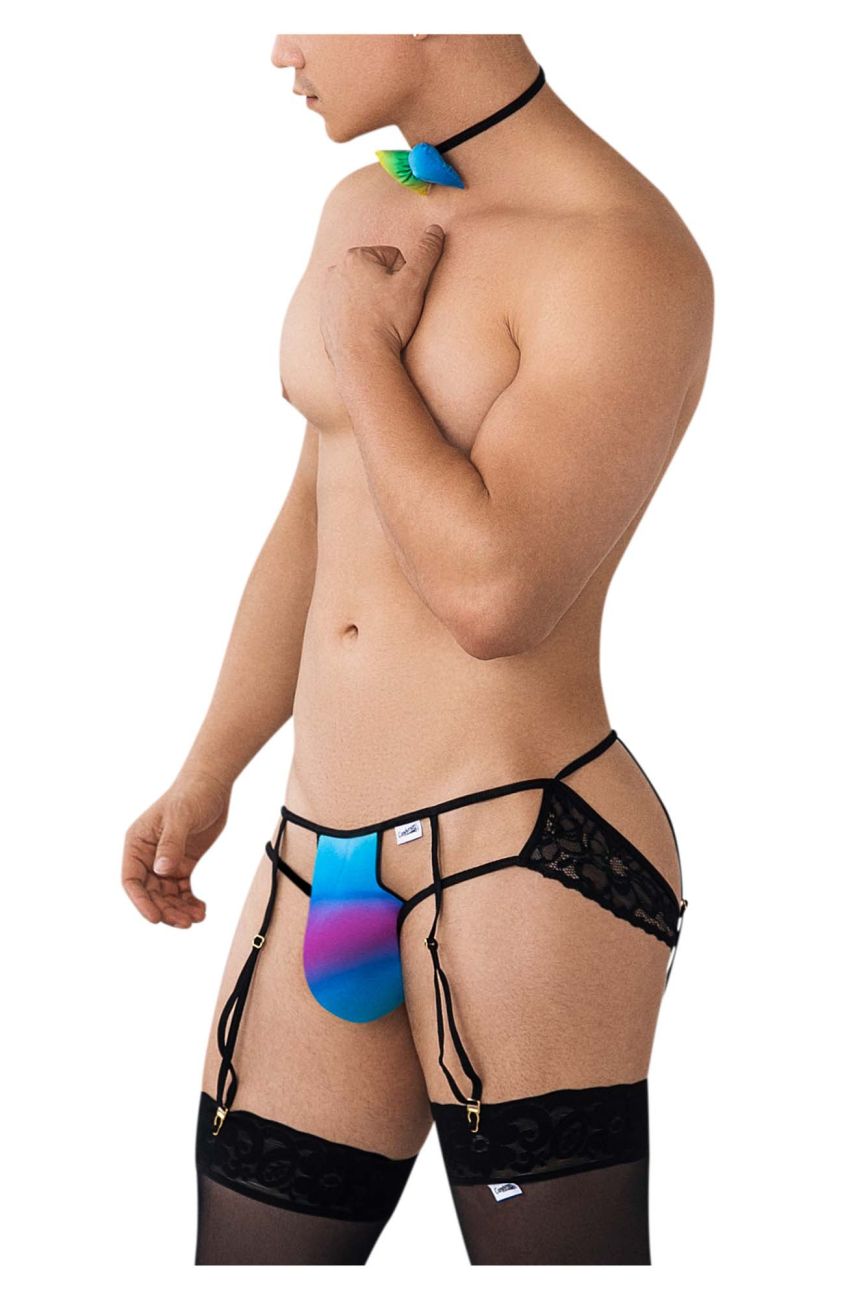 JCSTK - CandyMan 99630 Colorful Garter Jockstrap Rainbow