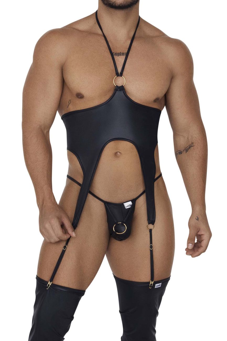 JCSTK - CandyMan 99656 Sexy Harness Jock Black