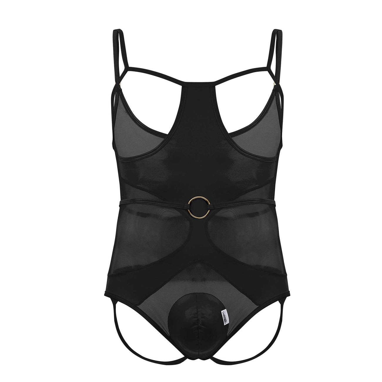 JCSTK - CandyMan 99670 Harness Bodysuit Black